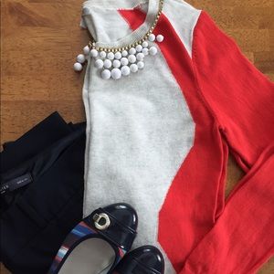 CAbi Colorblock Hourglass Cardigan